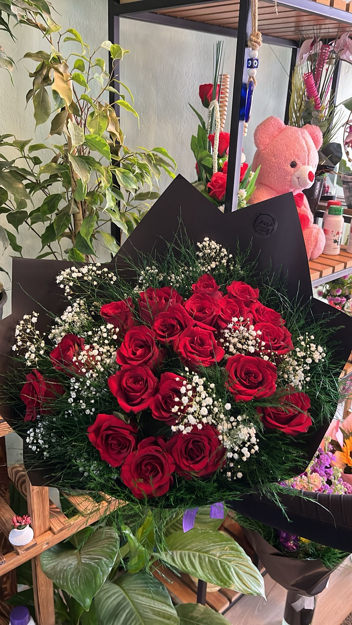 20’li Kırmızı Gül Buketi